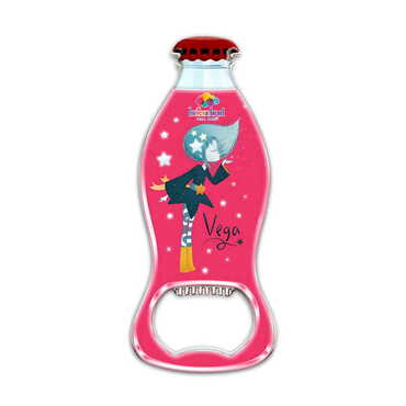 Myros - Tema Park Temalı Myros Metal Kola Şişesi Açacak Magnet 120x41 mm