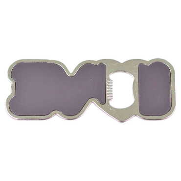 Theme Park Themed Love Letter Shaped Metal Magnetic Opener 114x47 mm - Standart - 2