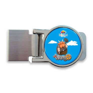 Theme Park Themed Metal Money Clip