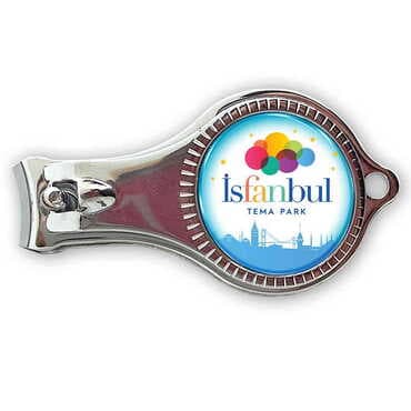 Theme Park Themed Customised Metal Epoxy Nail Clipper 60x32x14 mm