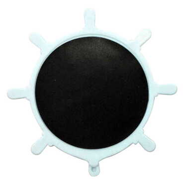 Theme Park Themed Customised UV Printed Plastic Base Marin Rudder Shaped Fridge Magnet 82x82 mm - Standart - 2