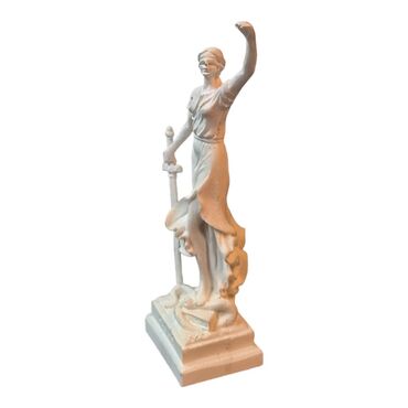 The Goddess Of Justice Themis White Polyester Trinket - Thumbnail