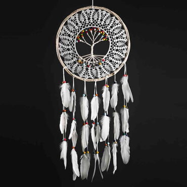 Myros - The Tree of Life Lace Macrame Dreamcatcher