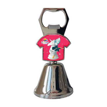 Myros - Theme Park Themed Collectible Souvenir Double Face Metal Bell With Opener 44x94 mm