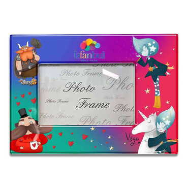 Myros - Theme Park Themed Epoxy Photo Frame Travel Souvenir 10x15 Cm