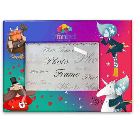 Theme Park Themed Epoxy Photo Frame Travel Souvenir 13x18 Cm - 4