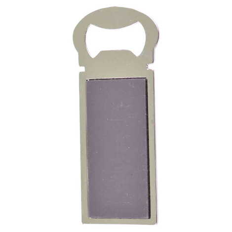 Theme Park Themed Metal Rectangle Magnetic Opener 33x90 mm - 2
