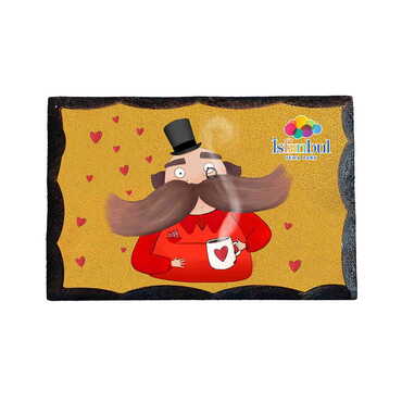 Theme Park Themed Printed Wooden Desktop Decor 45x65 mm - Myros