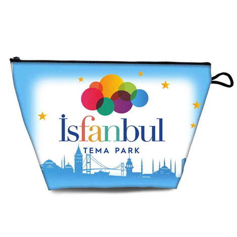 Theme Park Themed Turkish PVC Hooded Purse 160x270x80 mm