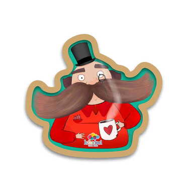 Theme Park Themed Wooden Customised Souvenir Fridge Magnet - Myros