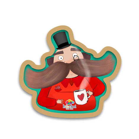 Theme Park Themed Wooden Customised Souvenir Fridge Magnet - 1