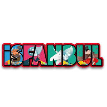 Theme Park Themed Wooden UV Printed City Name Letter Fridge Magnet - Myros