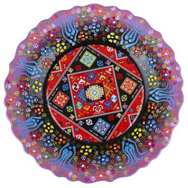 Themed Ceramic Myros Decorative Plate 25 cm - 3