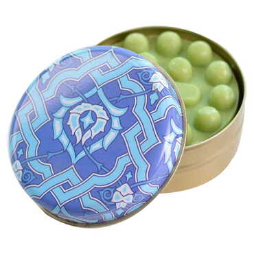 Tile Pattern Themed Custom Print Metal Tin Soap Box - Thumbnail