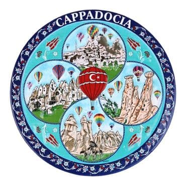 Wholesale 20 Cm Cappadocia Decorative Plate - Standart - 3