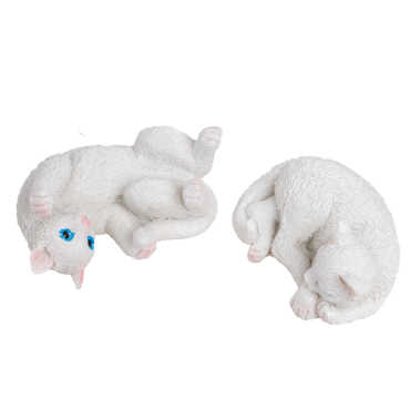 Toptan 5 Cm 2 Li̇ Yatan Kedi̇ Set - Myros