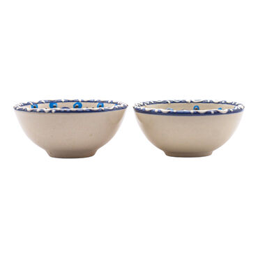 Wholesale 8 Cm Embossed Nazar Set of 3 Bowls - 4