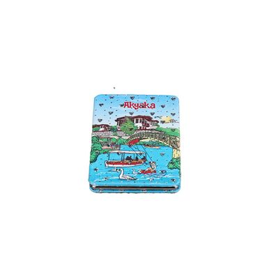 Wholesale Akyaka Themed Myros Rectangular Curved PU Mirror - 2