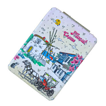 Wholesale Alaçatı Themed Myros Rectangular PU Mirror - Standart - 2