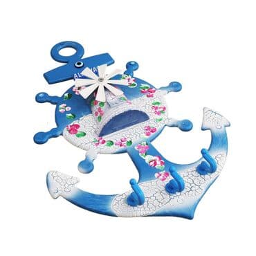 Wholesale Alanya Themed Injection Anchor Keychain - Standart - 2
