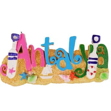 Toptan Antalya Temalı İthal Polyester Magnet  - 6