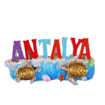 Toptan Antalya Temalı İthal Polyester Magnet  - 4