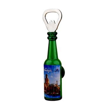 Wholesale Antalya Themed Myros Bottle Opener Refrigerator Magnet - 6