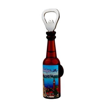 Wholesale Antalya Themed Myros Bottle Opener Refrigerator Magnet - 8