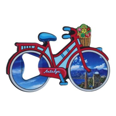 Wholesale Antalya Themed Myros UV Bicycle Bottle Opener - 2