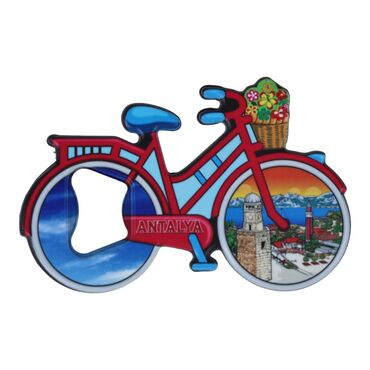 Wholesale Antalya Themed Myros UV Bicycle Bottle Opener - 3