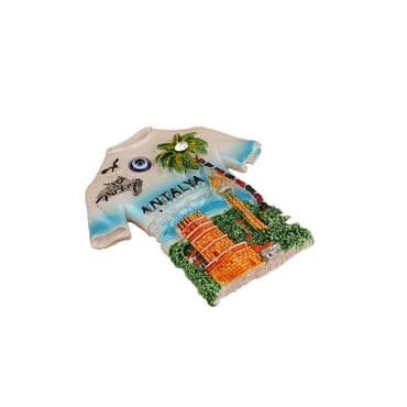Toptan Antalya Temalı Taşli Ve Sedefli̇ Polyester Magnet - 60