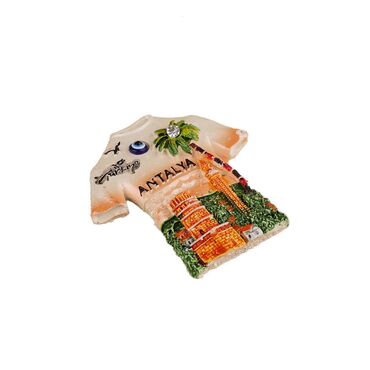 Toptan Antalya Temalı Taşli Ve Sedefli̇ Polyester Magnet - 63