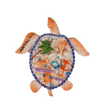 Toptan Antalya Temalı Taşli Ve Sedefli̇ Polyester Magnet - 30