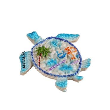 Toptan Antalya Temalı Taşli Ve Sedefli̇ Polyester Magnet - 67