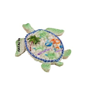 Toptan Antalya Temalı Taşli Ve Sedefli̇ Polyester Magnet - 36