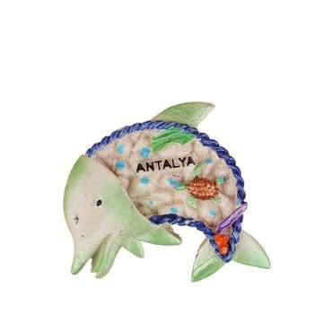 Toptan Antalya Temalı Taşli Ve Sedefli̇ Polyester Magnet - 38