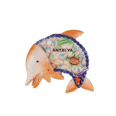 Toptan Antalya Temalı Taşli Ve Sedefli̇ Polyester Magnet - 2