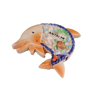 Toptan Antalya Temalı Taşli Ve Sedefli̇ Polyester Magnet - 72