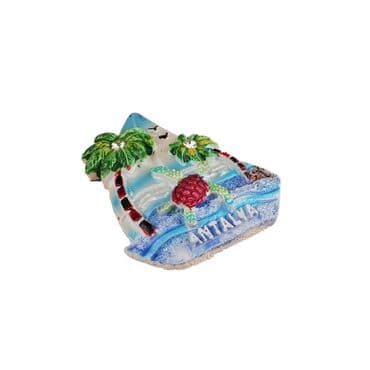Toptan Antalya Temalı Taşli Ve Sedefli̇ Polyester Magnet - 59