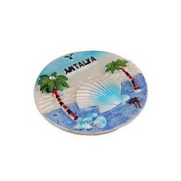 Toptan Antalya Temalı Taşli Ve Sedefli̇ Polyester Magnet - 87