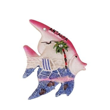 Toptan Antalya Temalı Taşli Ve Sedefli̇ Polyester Magnet - 21