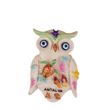 Toptan Antalya Temalı Taşli Ve Sedefli̇ Polyester Magnet - 4