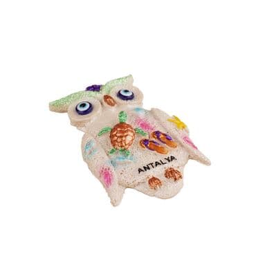 Toptan Antalya Temalı Taşli Ve Sedefli̇ Polyester Magnet - 58