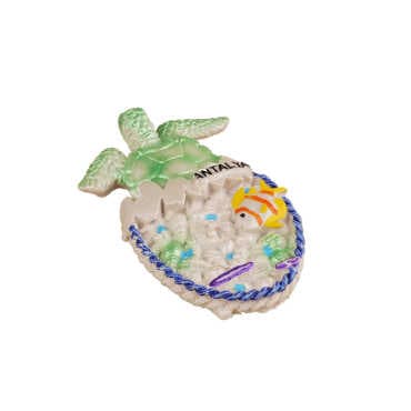 Toptan Antalya Temalı Taşli Ve Sedefli̇ Polyester Magnet - 47