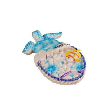 Toptan Antalya Temalı Taşli Ve Sedefli̇ Polyester Magnet - 50