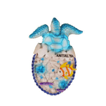 Toptan Antalya Temalı Taşli Ve Sedefli̇ Polyester Magnet - 48