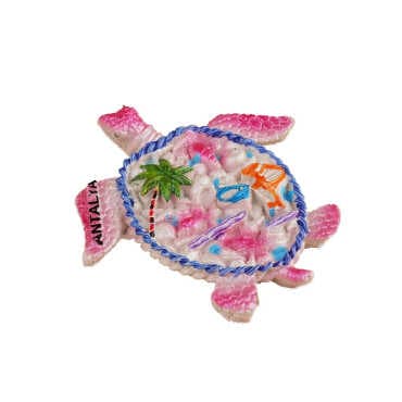 Toptan Antalya Temalı Taşli Ve Sedefli̇ Polyester Magnet - 56