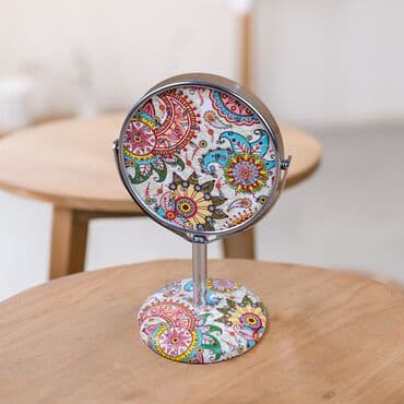 Wholesale Standing Leather Veneer Mirror - 4