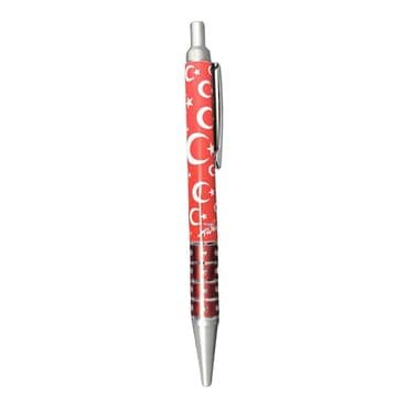 Wholesale Flag Themed Push Button Ballpoint Pen