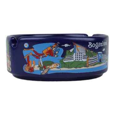 Wholesale Belek Themed Large Ashtray 100x40 mm - 7